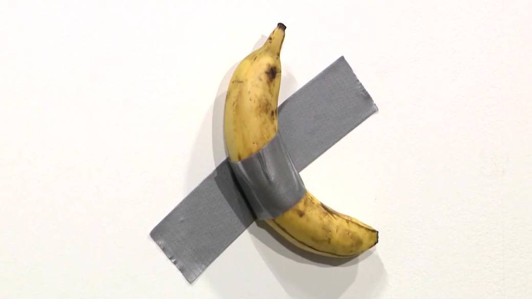 disasterp1ants's tweet photo. if the person arguing with you about "real art" brings up either of these two pieces, just know he is the maddest he's ever been in his life https://t.co/kp08BS4Bua