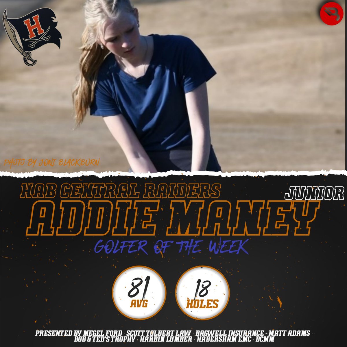 𝐁𝐋𝐈𝐓𝐙 𝐆𝐢𝐫𝐥𝐬 𝐆𝐨𝐥𝐟𝐞𝐫𝐬 𝐨𝐟 𝐭𝐡𝐞 𝐖𝐞𝐞𝐤
Addie Maney - <a href="/hchsraiders/">Habersham Central Athletics</a> JR (Fan Vote)
Pearl Hughes - <a href="/DCHStigers/">Dawson Co HS</a> FR (BLITZ Pick)

STORY/BUY FRAMED PRINT/BUTTON: blitzsportsga.com/2024/03/19/man…
