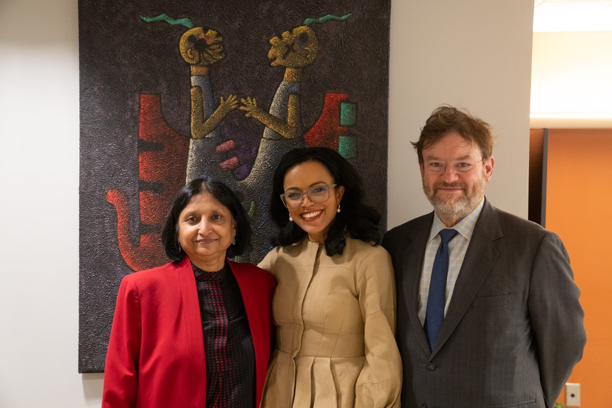 Excellent first meeting with Tariye Gbadegesin, new CEO of the Climate Investment Funds. I reinforced @WorldBank’s strong commitment as a Trustee of CIF, which has an impressive record in climate finance and scaling up solutions in over 70 countries. Congratulations @Tariyeg