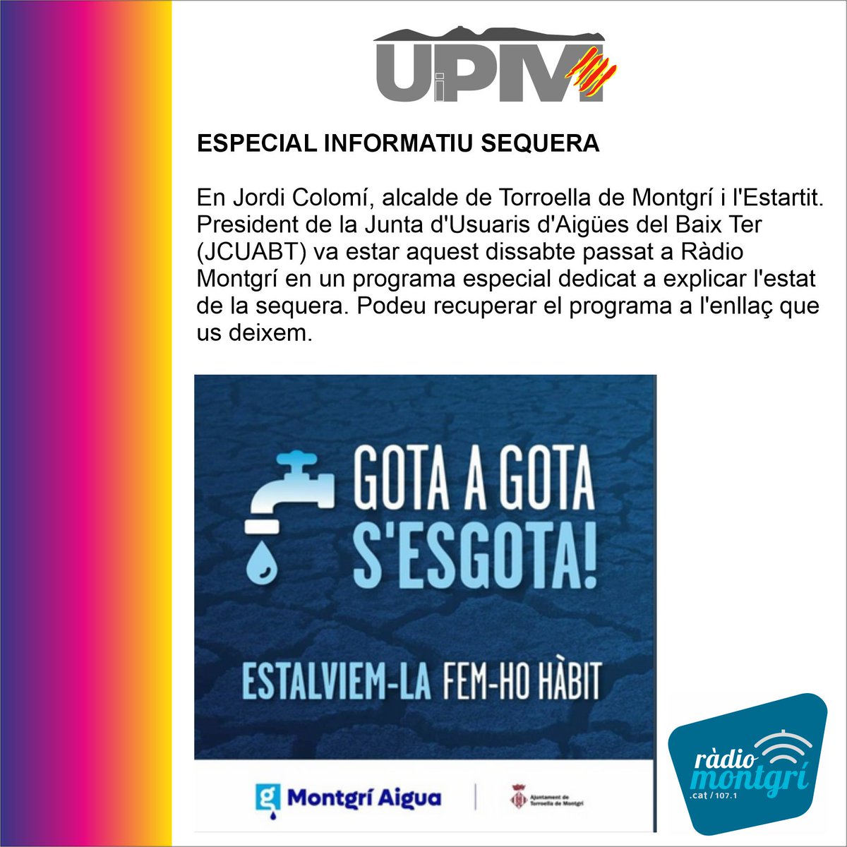 UPM tweet media