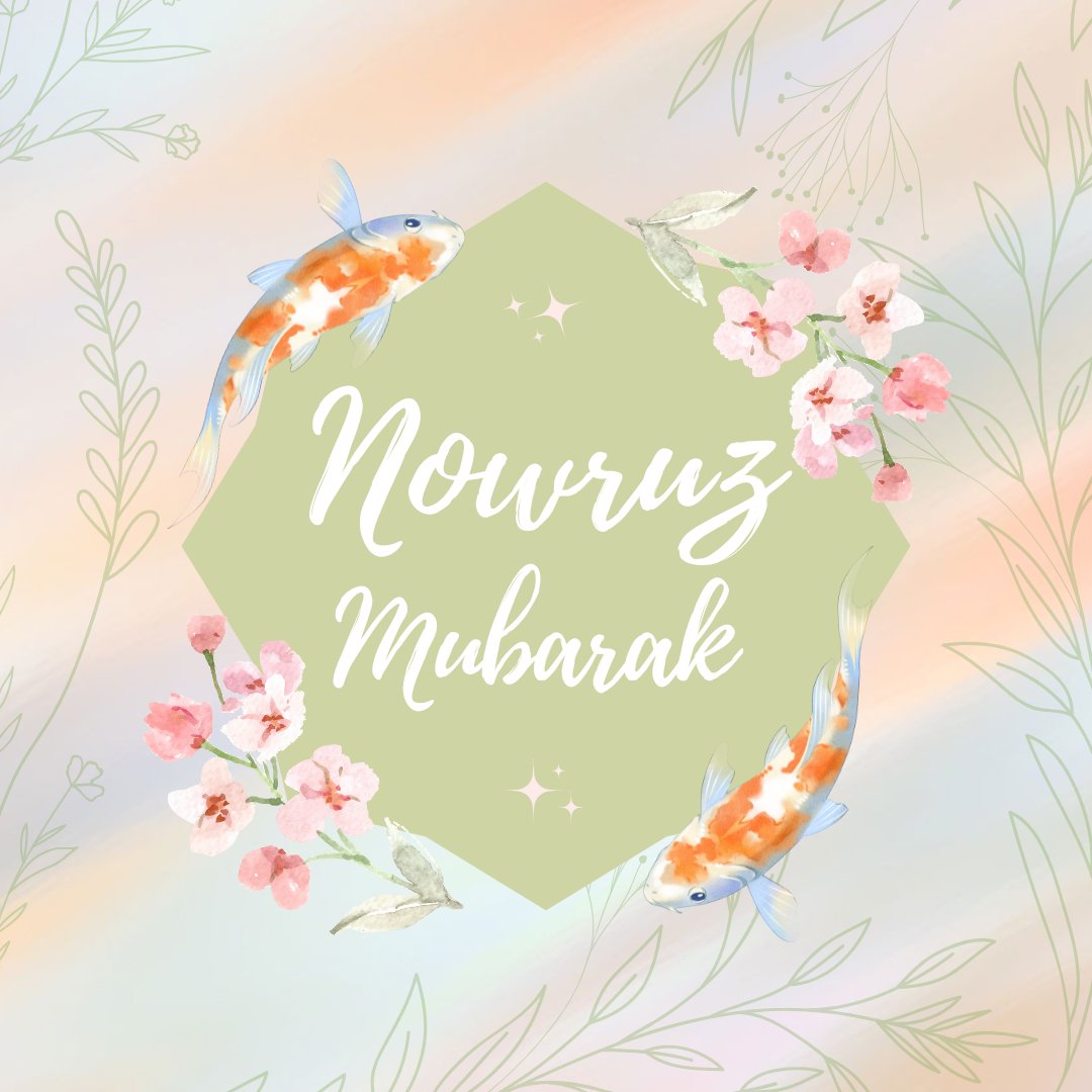 connexprogram's tweet photo. Happy Naw Rúz or Nowruz to all celebrating this joyous occasion! 🌟  To all those celebrating we wish you all a year filled with blessings, growth, and prosperity! https://t.co/45LxBEWyP2