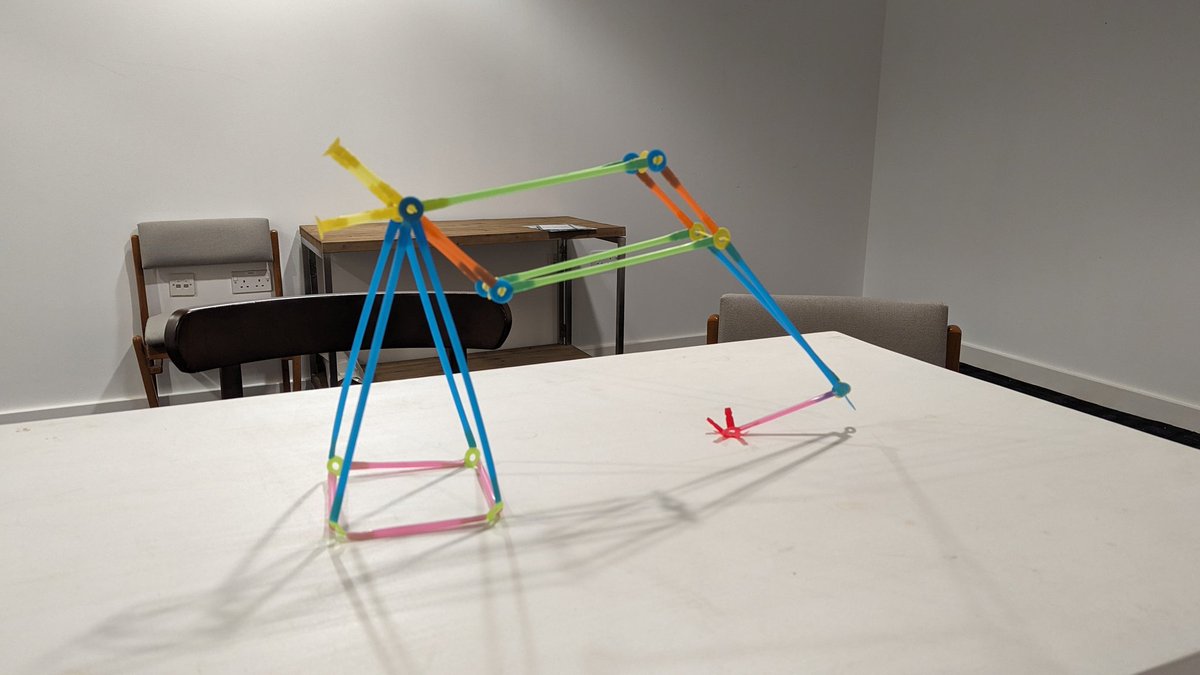 Spent this afternoon being creative building this crain out of <a href="/strawbees/">Strawbees</a> ready to add a micro:bit to tomorrow! 

#stemeducation #microbit #codeisfun #lovemyjob #raspikidd