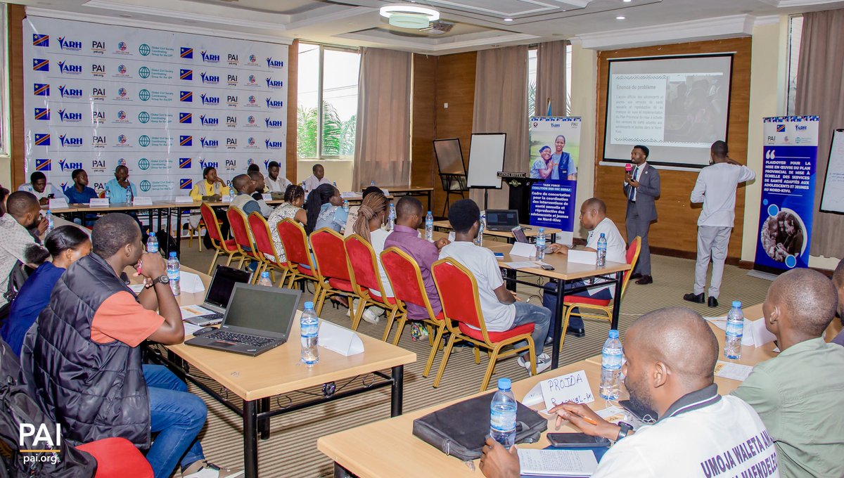 Youth Alliance for Reproductive Health▪YARH | DRC (@yarhdrc) on Twitter photo #DeliverTheFuture: Merci à <a href="/CSCGforGFF/">Civil Society Coordinating Group for the GFF</a> & <a href="/Pai_org/">PAI</a> pour leur appui dans la mise en place d'un cadre de concertation destiné à coordonner les interventions pour le bien-être des adolescents et des jeunes au #NordKivu.
Cette Task-Force jouera un rôle essentiel dans l'amélioration #DeliverTheFuture: Merci à <a href="/CSCGforGFF/">Civil Society Coordinating Group for the GFF</a> & <a href="/Pai_org/">PAI</a> pour leur appui dans la mise en place d'un cadre de concertation destiné à coordonner les interventions pour le bien-être des adolescents et des jeunes au #NordKivu.
Cette Task-Force jouera un rôle essentiel dans l'amélioration