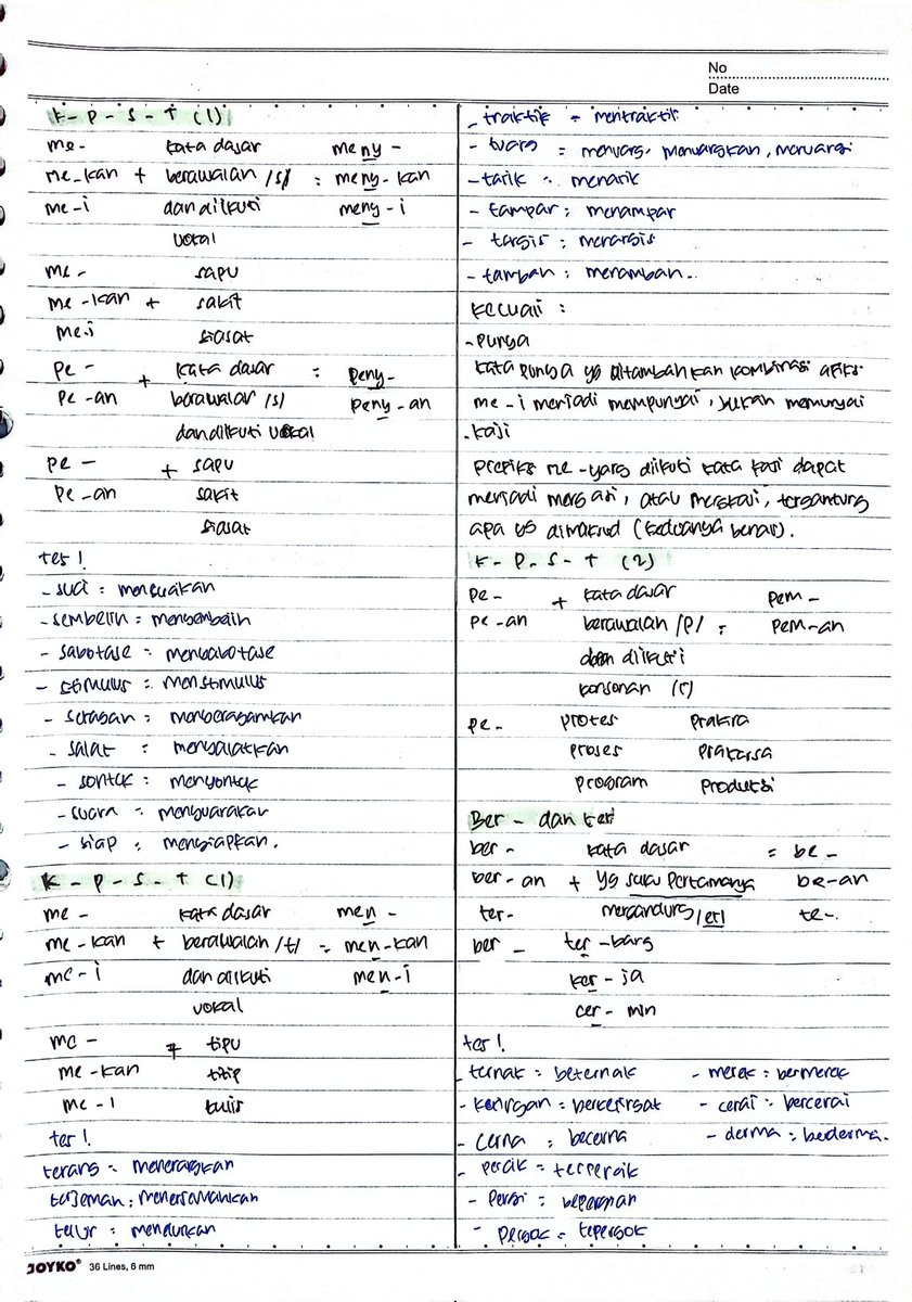 aucilui's tweet image. — playlist kak fauzan 🧔🏻‍♂️
(h-120 :: kelas kata dan afiksasi) 🥣
halooo ges! aku up lagi nih, nnti sisanya lanjut yaaa‼️semoga jelas tulisannya huhu :dd pls ayo pelajari kelas kata &amp;amp; afiksasi seseru itu ☝🏻