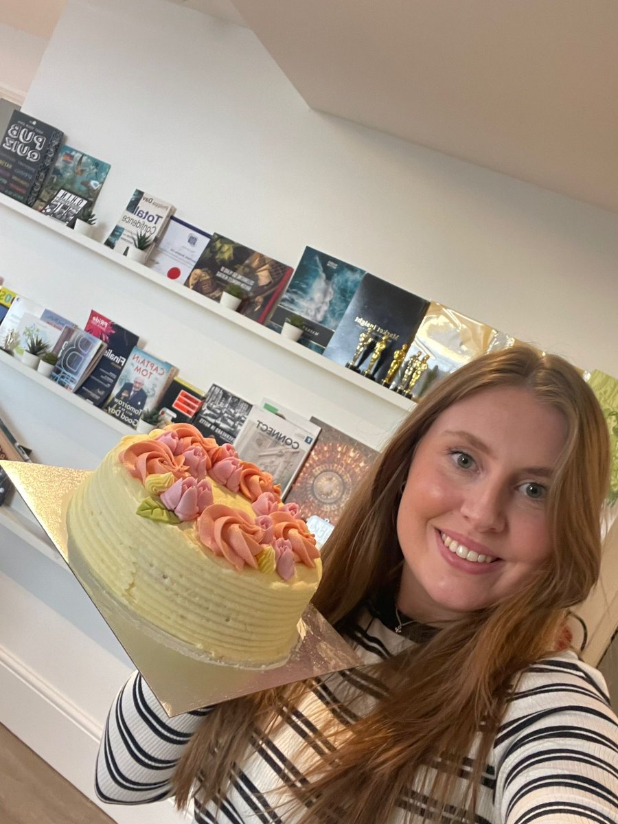 It's our wonderful Senior Account Executive, Polly's birthday today! 🍰 Polly is a key part of our team at Eden, ever since joining us in 2022, and the whole team hope she has a fantastic day being spoilt! ⭐