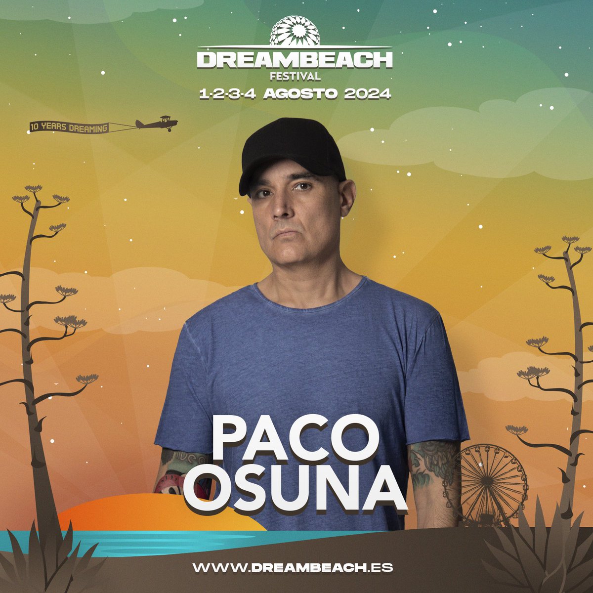 ¡CONFIRMADO PACO OSUNA! 😎 El décimo aniversario estaremos A T🎱PE, ¿estás preparado para bailar hasta el amanecer? 💥💥