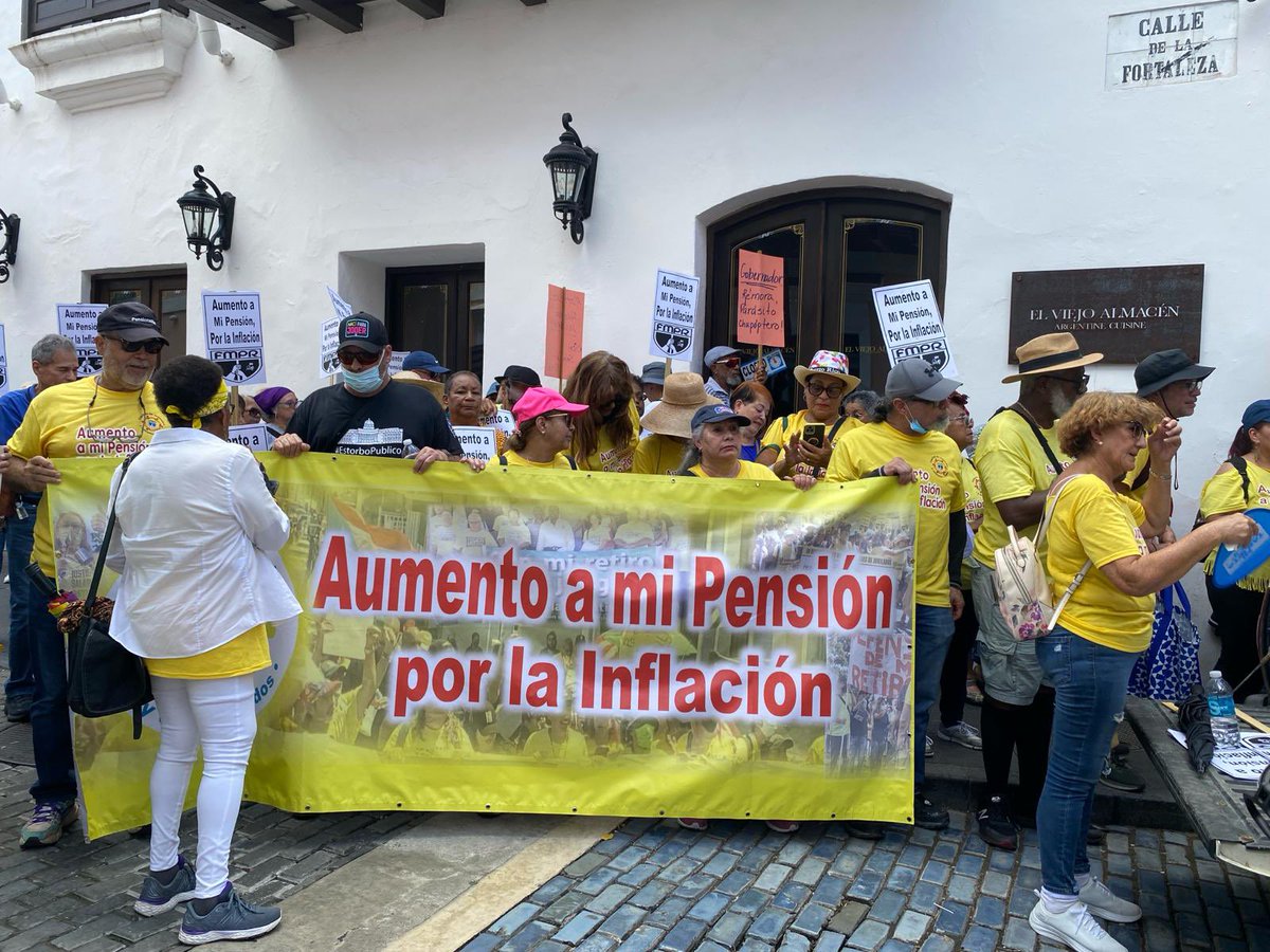 MARCHA: LUCHEMOS PARA GARANTIZAR EL PODER ADQUISITIVO DE LAS PENSIONES Hoy, martes 19 de marzo Plaza Colón —> Fortaleza ¡Retiro digno YA! ¡Justicia para los/as pensionados/as! #MiPensiónMiDecisión #RetiroDigno #CeroRecortes #JusticiaParaLosPensionados