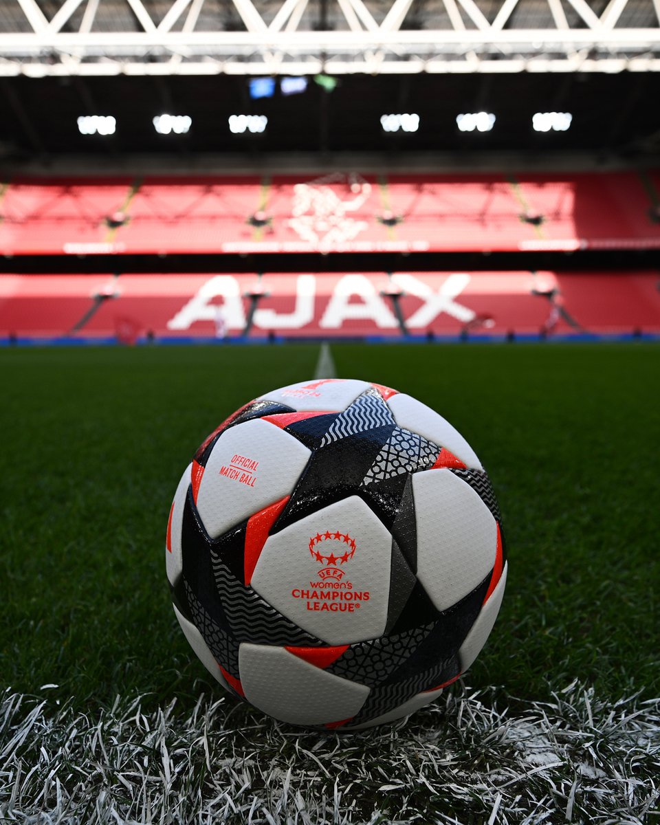UWCL's tweet photo. ⚽️ A work of art 😍

Who will be the first to score with the new #UWCL ball?

@adidasfootball https://t.co/4LPdw2cfhD