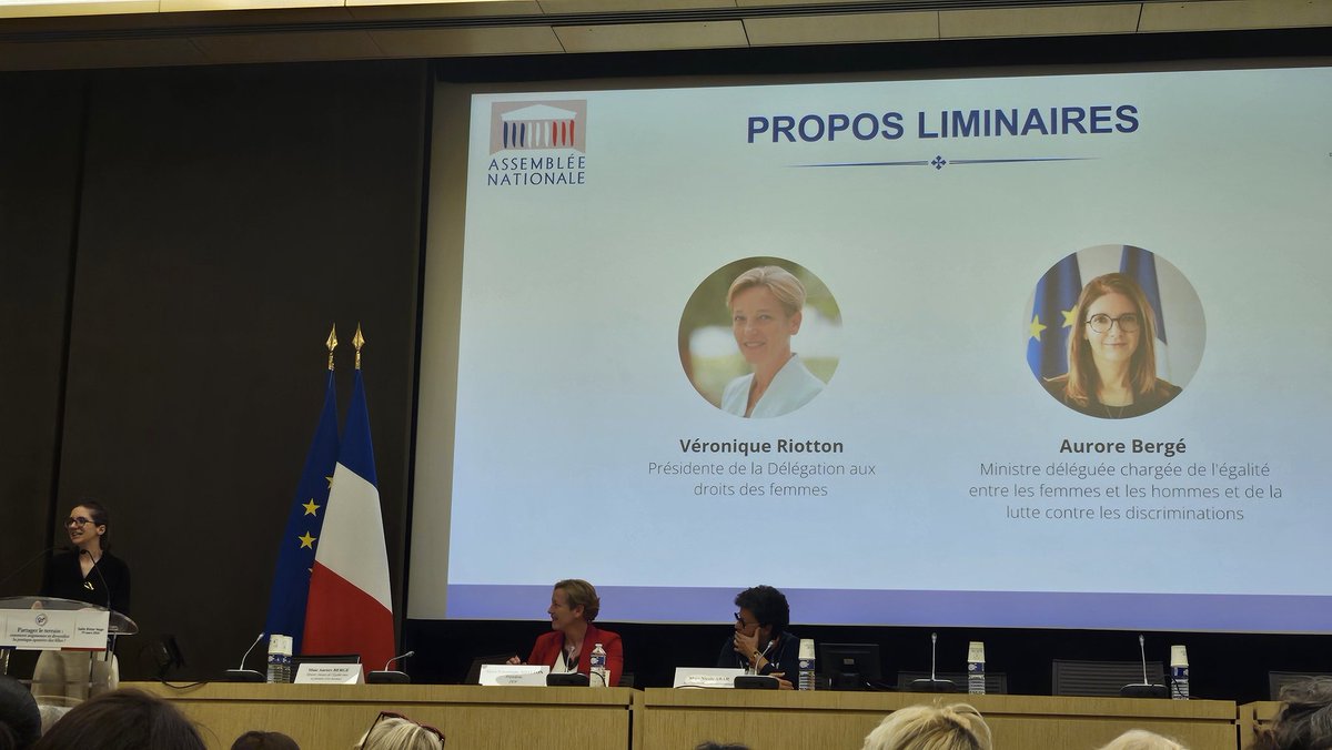 Ebergerault's tweet image. Ouverture des Olympiades de la mixité à l'@AssembleeNat en présence de sa Pdte @YaelBRAUNPIVET, de @V_Riotton et @auroreberge

Projection du documentaire "La Conquête de l'espace" de @AbarNicole sur mixité ds et via le sport
Réalisé avec le soutien d'@AesioMutuelle

@Aema_Groupe