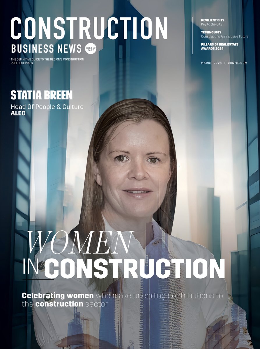 WomenInConst's tweet photo. RT @CBN_ME

For our March 2024 Digital Cover, we have Statia Breen, Head of People and Culture at @ALECBuilding

Read more: https://t.co/wuAfyECPw4

#alec #womeninconstruction #construction #womenempowerment #internationalwomensday https://t.co/Xn4qGWEdEt