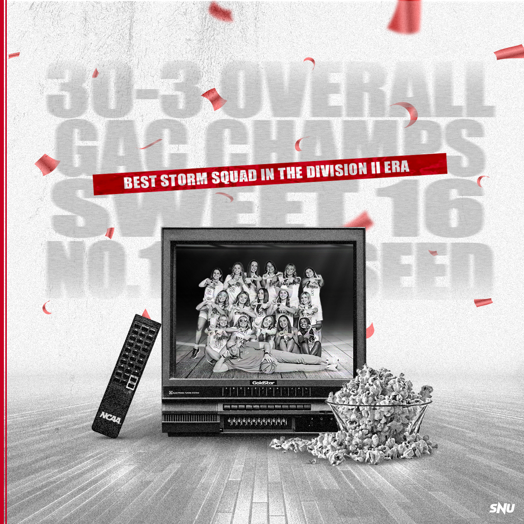 SNUAthletics's tweet photo. 𝑻𝒉𝒆 𝒎𝒐𝒗𝒊𝒆 𝒘𝒆 𝒂𝒍𝒍 𝒍𝒐𝒗𝒆𝒅 𝒘𝒂𝒕𝒄𝒉𝒊𝒏𝒈 📺🥳

A historic run for the most successful squad in the Division II era, @SNUwbb took the 23-24 season by STORM! 

𝑺𝒆𝒒𝒖𝒆𝒍 𝒄𝒐𝒎𝒊𝒏𝒈 𝒔𝒐𝒐𝒏... ⏳🏀

#BoltsUp⚡️ https://t.co/1oMrh6Yufn
