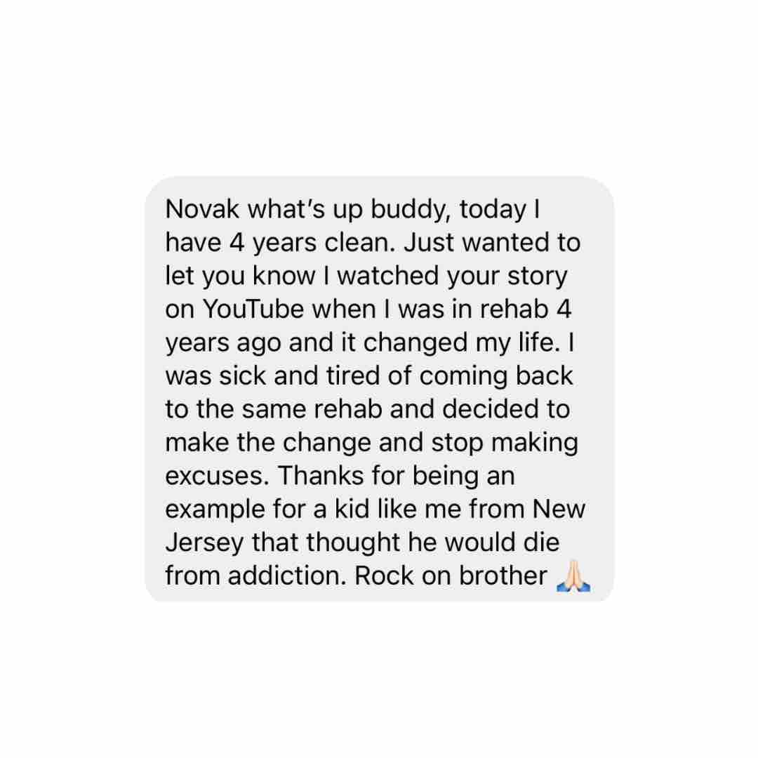 4 years is amazing! 🤘🏼 Need help? Call me: 📲 610-314-6747 Treatment: redemptionaddictiontreatmentcenter.com Sober living: brandonnovak.com/novaks-house/ #recovery #wedorecover #sober #sobriety #treatment #12step #aa #na #alcoholic #drugabuse #addict #addiction