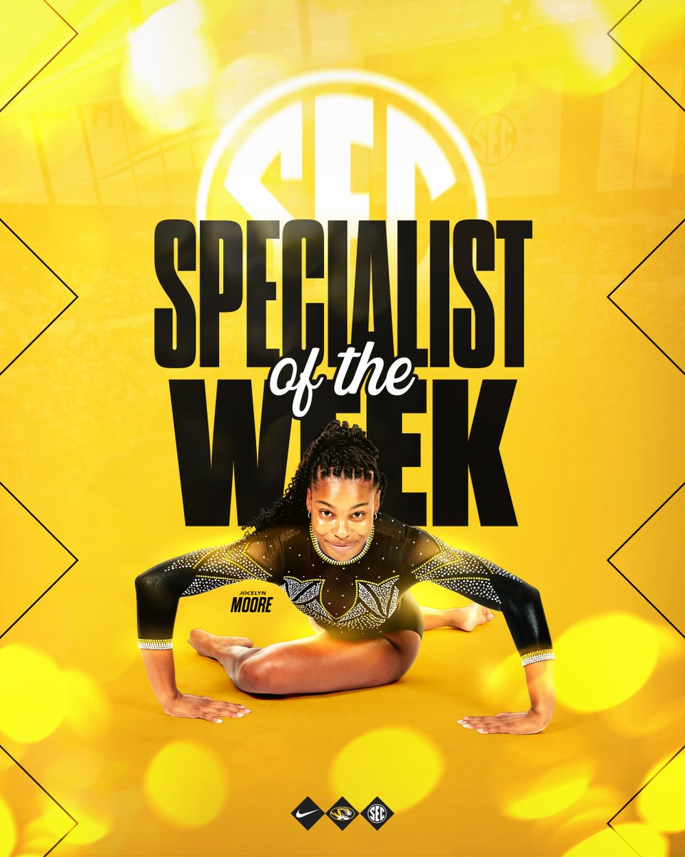 No surprise here 😉

Your SEC Specialist of the Week, <a href="/jocimoore/">Jocelyn Moore</a>!

📰 bit.ly/4amkVFg

#MIZ🐯