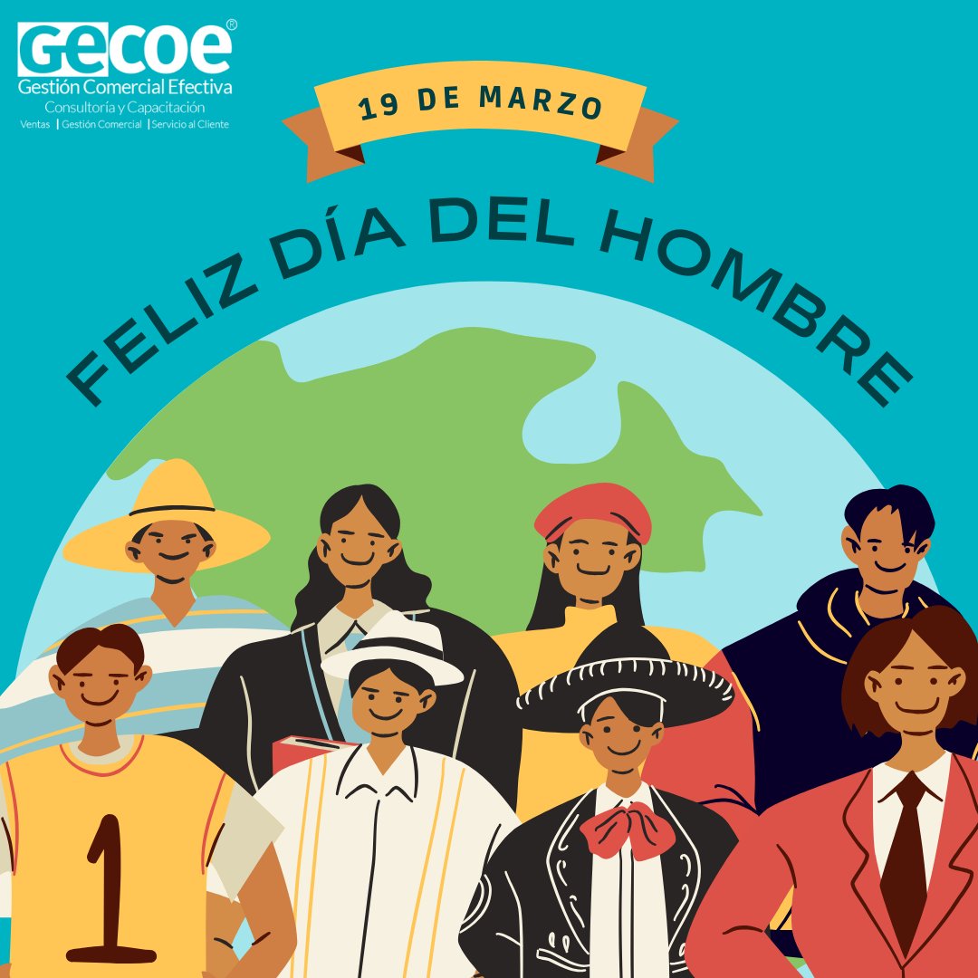 GecoeSAS's tweet photo. #DiaDelHombre 
#DiaInternacionalDeLHombre https://t.co/raAy2wKvyz