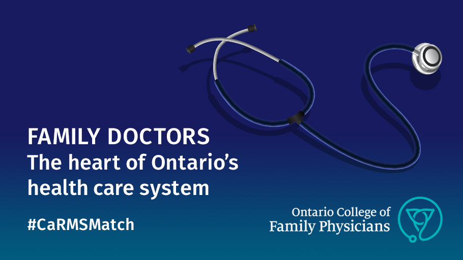Congratulations to all those with matched with family medicine on Match Day #CaRMSMatch. See our letter from our President, Dr. Mekalai Kumanan ontariofamilyphysicians.ca/news/carms-mat…