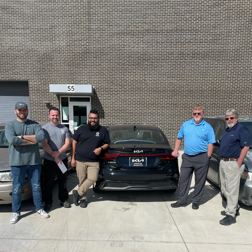 KCAL Auto Tech is very grateful to receive a new training aid for our program! Charlie &amp; Lance from Moritz Kia at Alliance sourced a 2023 Kia Forte to donate. This will be a valuable asset for students to learn current vehicle technology! @moritzkiamedia
#theKCALconnection