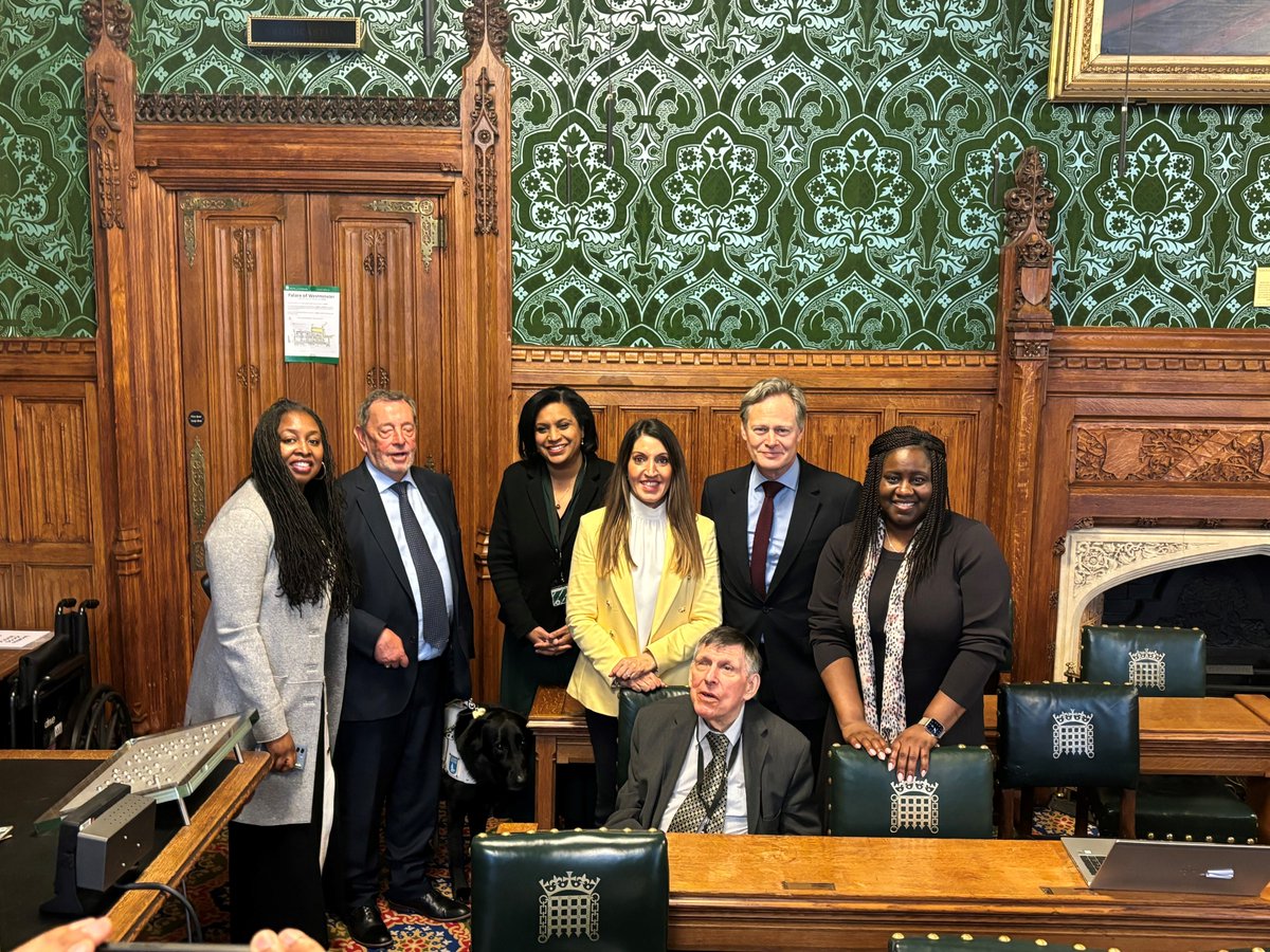 Congratulations to all of the Eye Health & Visual Impairment APPG Officers following our AGM. @MarshadeCordova elected as Chair & Lord Low elected as Co-Chair with @LordBlunkett & @Gibbo4Darlo as Officers. Pleased to have over 20 members supporting the group from both houses 👁️
