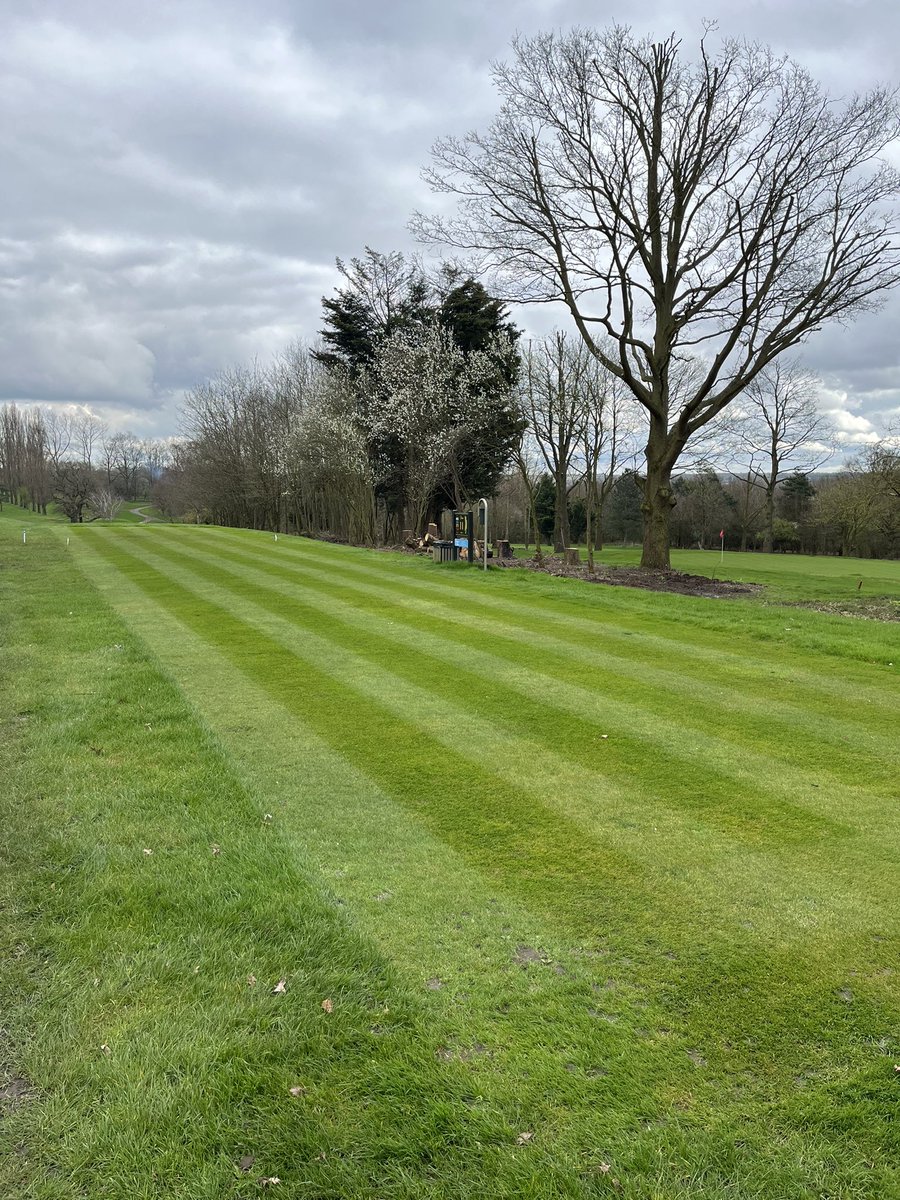 Tees getting verti drained today… let some air in… seed and top dressed tomorrow 
<a href="/Abridgegolfclub/">Abridge Golf Club</a> <a href="/abridgegreens/">abridge greenstaff</a>