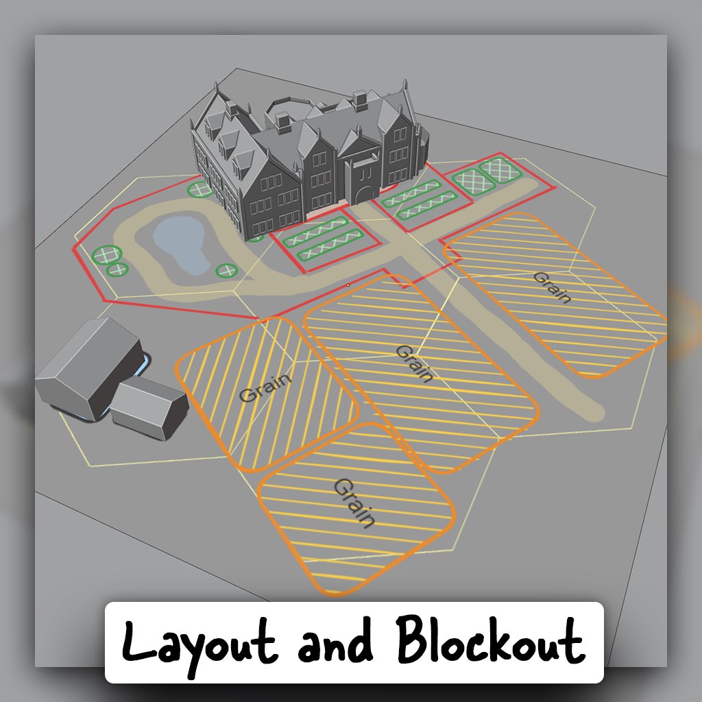 terrascapegame's tweet photo. Ever wonderd what a 3D Artist does? You can see it here with the Manor Farm as an example! 😍

#EarlyAccess #Gaming #IndieGame #IndieGameDev #PuzzleGame #CityBuilder #BitfallStudios #Community #cozygaming #casualgaming #strategicgaming #videogames #gamingcommunity #gamerlife https://t.co/NRryDIAM9K