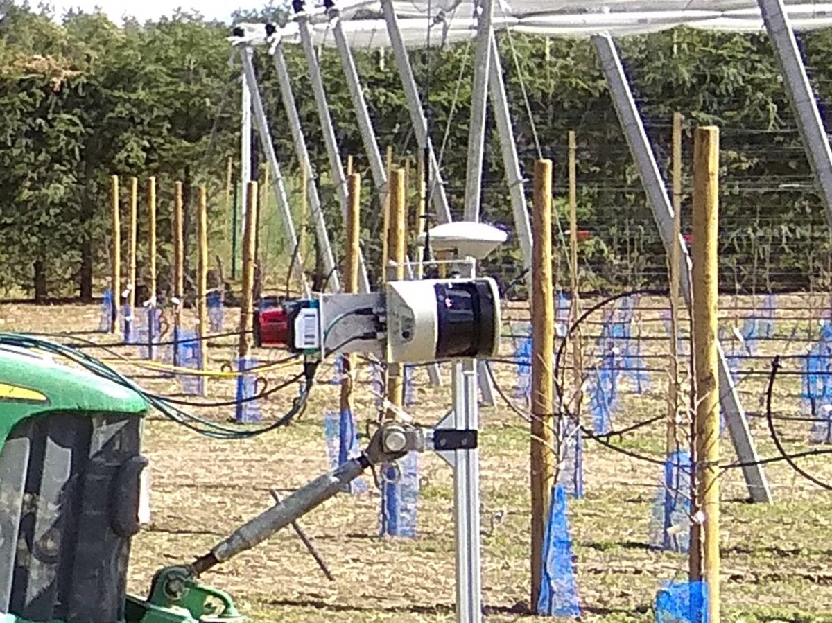 Prec_Hort's tweet photo. right time to measure the growth of woody parts of apple trees - happy to collaborate with Maxie from #LVGA on tree growth and irrigation - measurements took place winter 2021/22, 2022/23, and 2023/24 - let's see which tree training system performed best
#IRRIWELL @Kowshik_saha https://t.co/N6DY7IY3yk