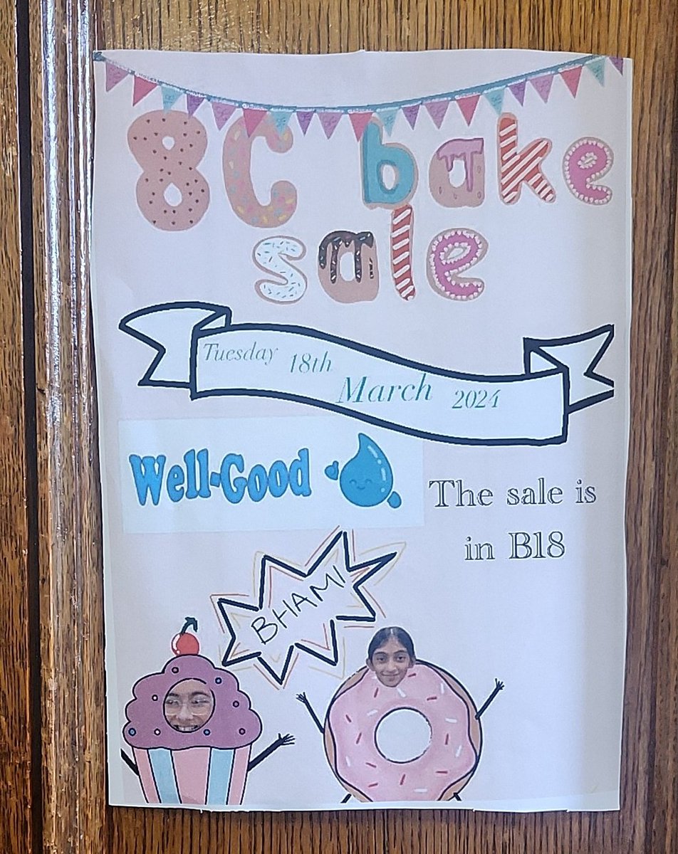 eirianruth's tweet photo. Amazing efforts from my brilliant tutor group raising money for Well-Good charity 👏💧 https://t.co/oFdEXoHGLB https://t.co/pW62D3gW9r
