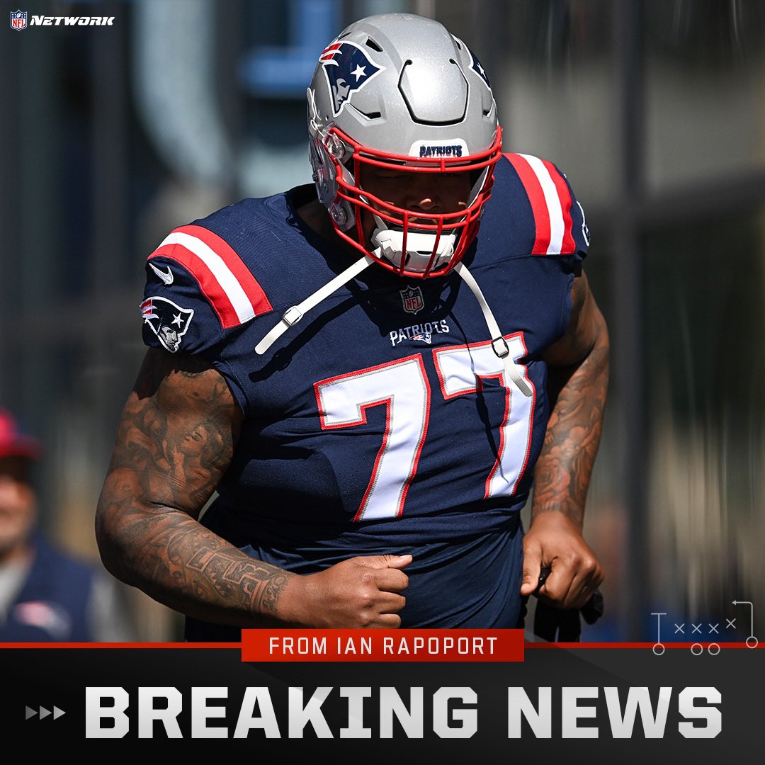 The #Bengals are adding a key piece on their O-Line, as #Patriots free agent OT Trent Brown plans to sign a 1-year with them, source said. He’s in Cincy on a visit today. A new home protecting Joe Burrow for Brown.