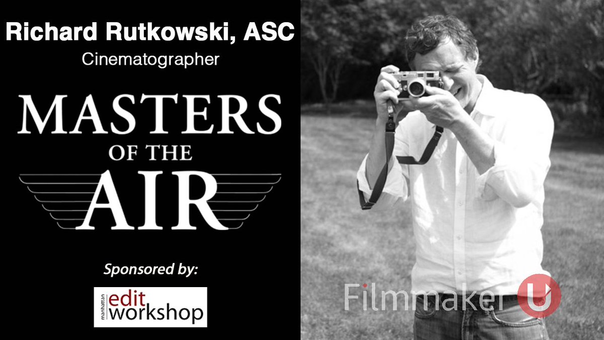 Join us hear Cinematographer Richard Rutkowski, ASC, talk about working on episodes 107 and 108 of "Masters of the Air." 

Watch on YouTube youtu.be/HO76c8o6CCM