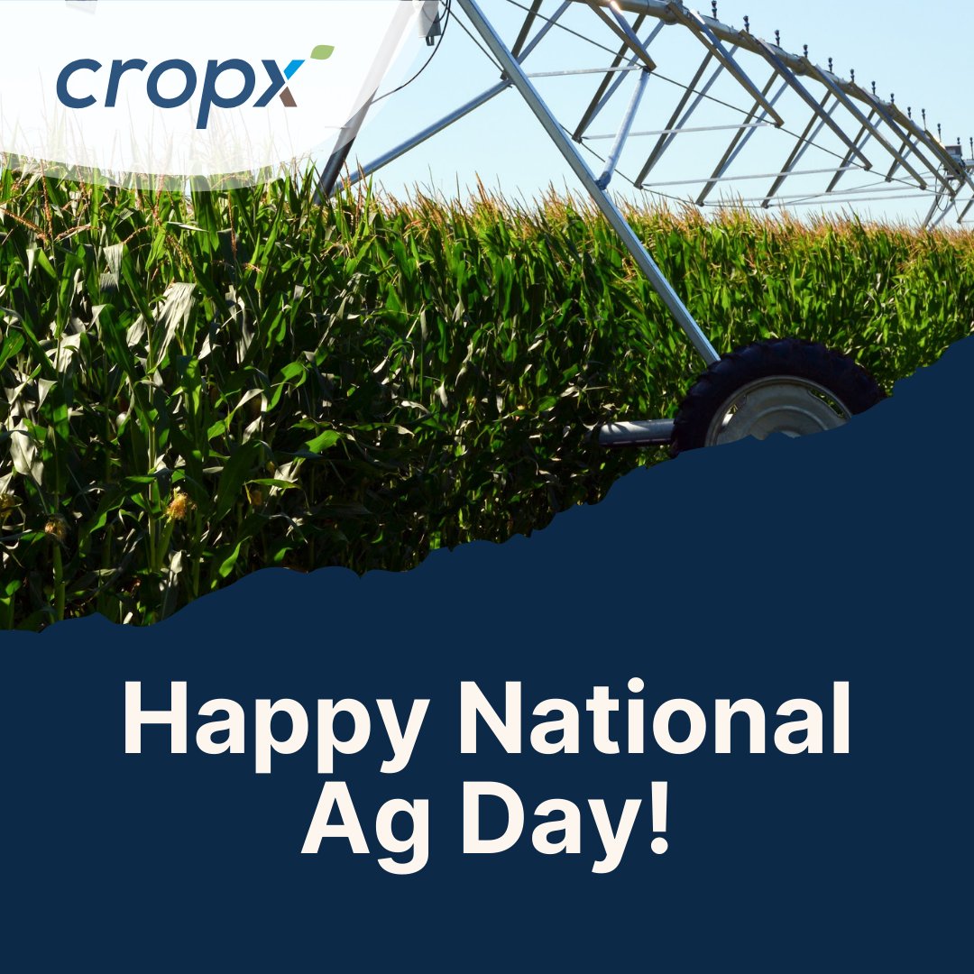 “Agriculture is our wisest pursuit because it will, in the end, contribute most to real wealth, good morals, and happiness.” 
– Thomas Jefferson 

#nationalagday #mjdoa #thankafarmer #myjobdependsonag #agriculture