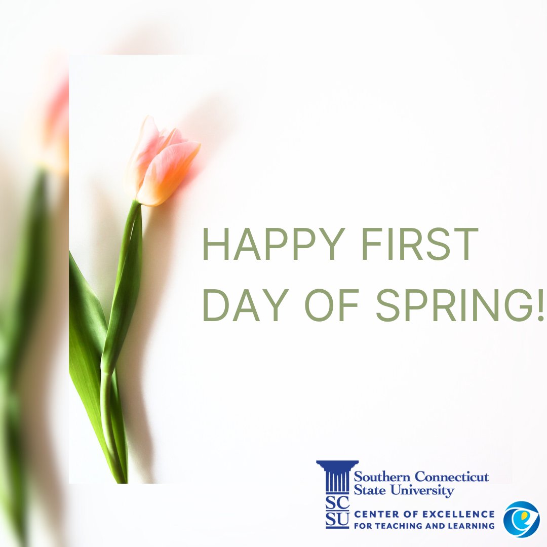 Happy first day of spring from the CTL!