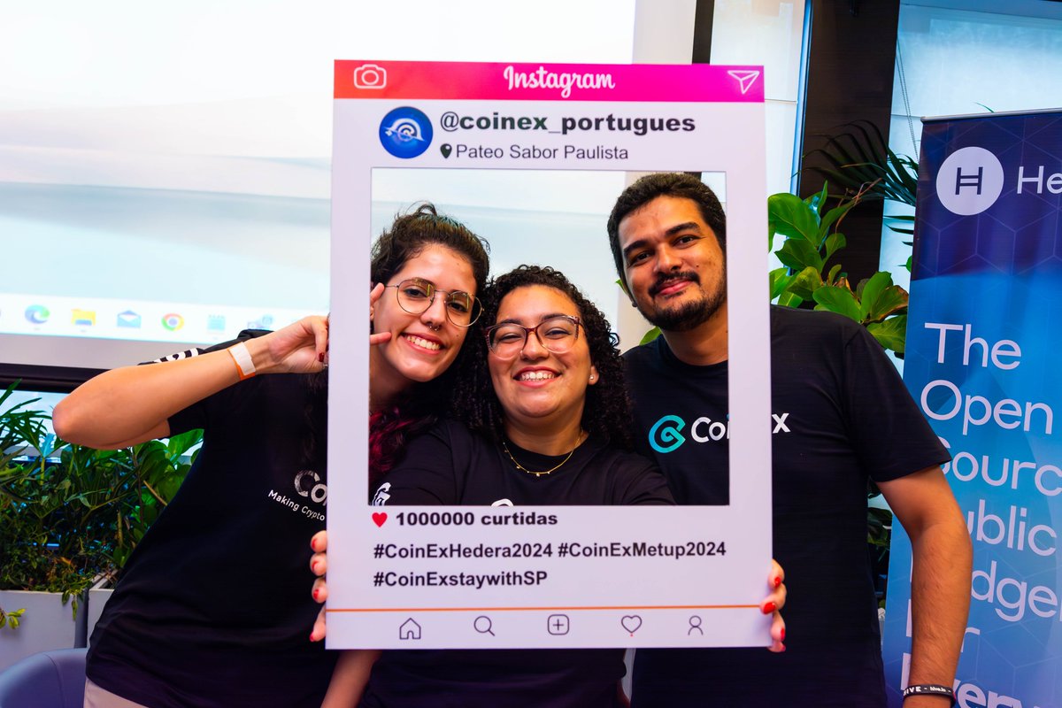 CoinexPortugues's tweet photo. Um pouco do nosso meetup "Além da blockchain: CoinEx desbrava o futuro das finanças e apresenta Hedera"! 🚀😍

#CoinExHedera2024 #CoinExMeetup2024 #CoinExstaywithSP https://t.co/jf0X1jBoNh