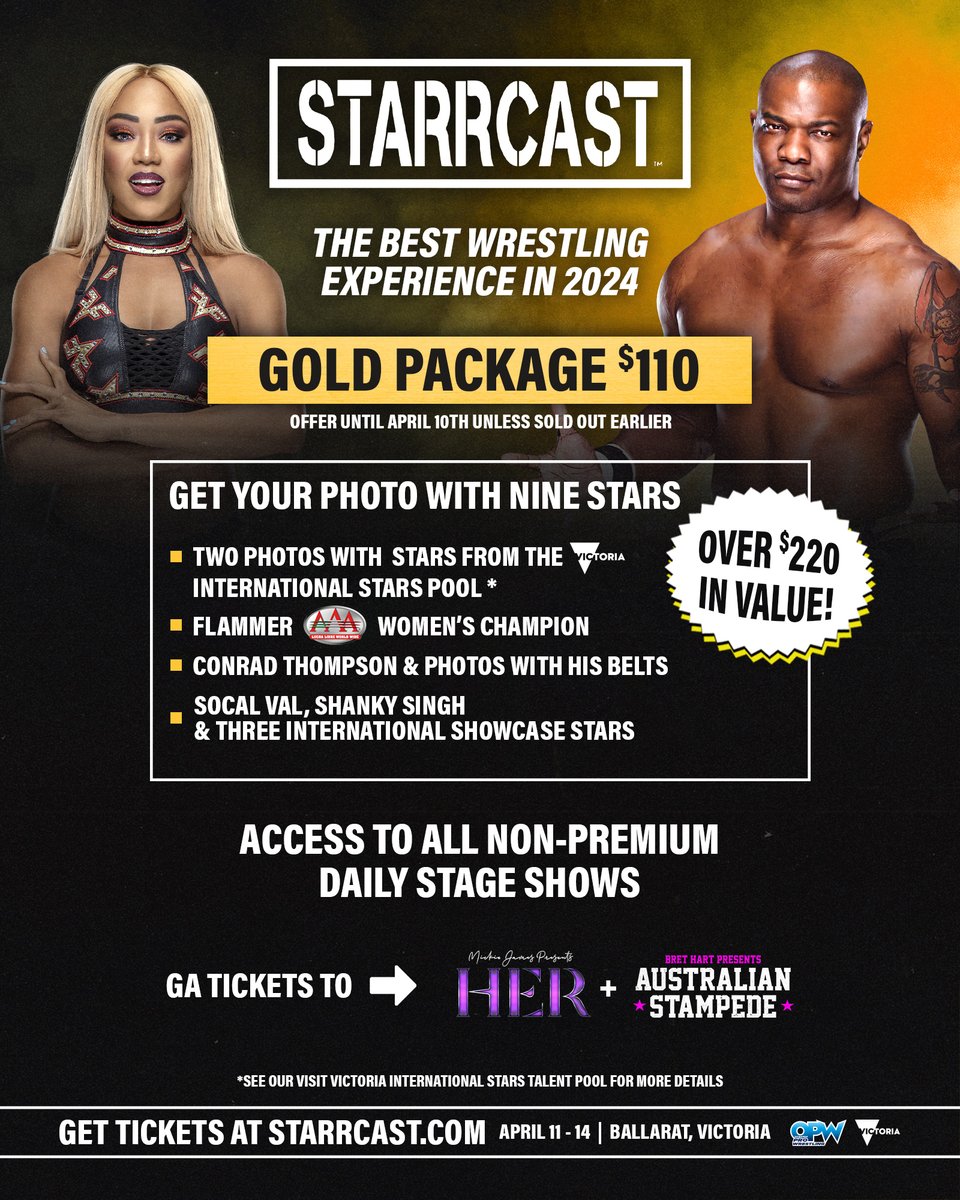 StarrcastEvents tweet picture