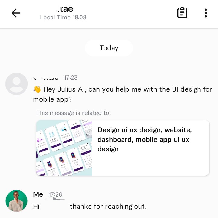 TheJuliusAkano_'s tweet image. Ui Designer urgently needed!

I got a message on Fiverr but I won&apos;t be available for the project &apos;cause it&apos;s an urgent delivery plus I&apos;m busy with my company project.

If you&apos;re interested, drop your portfolio and WhatsApp contact. No DMs pls! 
PS: You don&apos;t have to be on Fiverr.