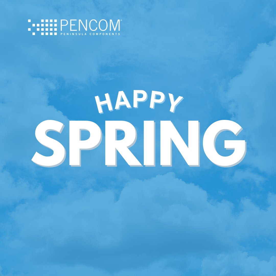 Happy Spring from #PENCOM!🌞 This spring, we're embracing creativity and the fresh start nature offers. It's a season of growth, not just outdoors, but in our projects and ideas. Stay tuned for exciting updates, and here's to a season of new beginnings! #Spring #manufacturing