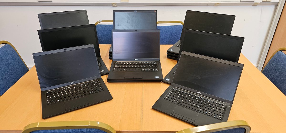 CAB is so grateful to @nationalgrid for the generous donation of 13 laptops! #CorporateVolunteeringProgramme