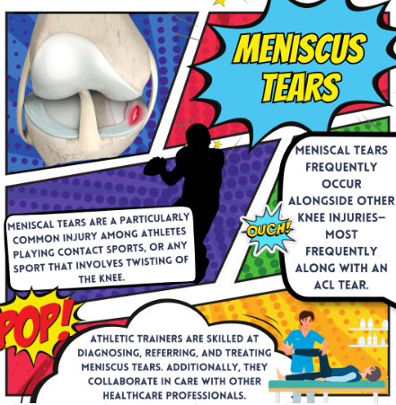 Knee problems are some of the conditions athletic trainers are taking care of #FromHeadtoToe. 

These two issues can stop your patient in their tracks.