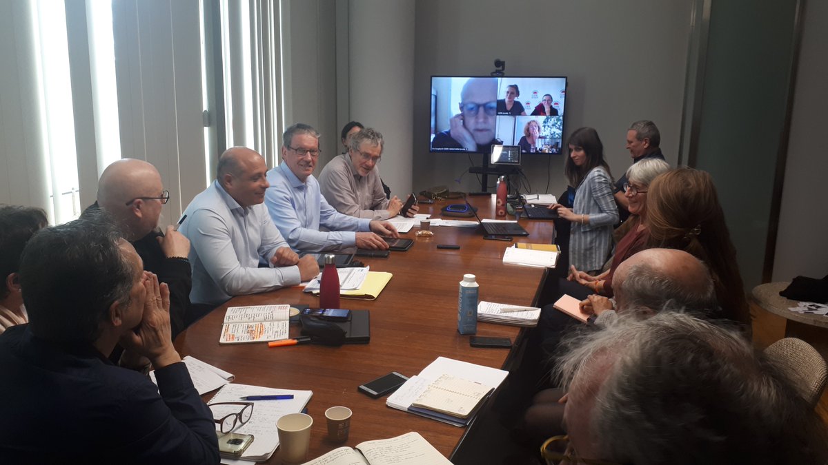 Agréable session de reprise des échanges avec le Ceser @NvelleAquitaine et son nouveau Président et les conseils de développement de la Région. @CoordNatCD @ceserfrance @lecese @cpapinbdx