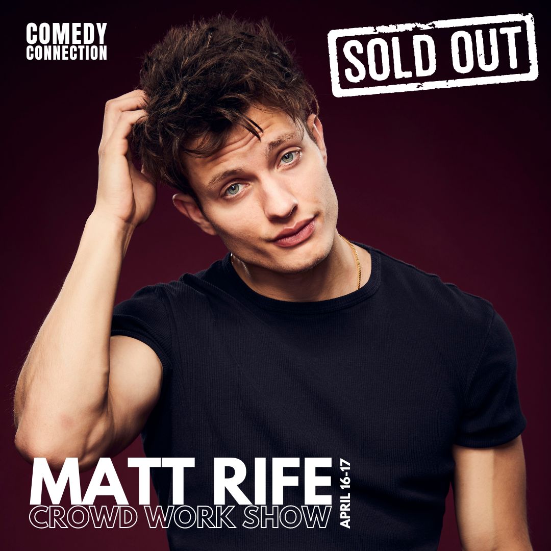 All shows with @mattrife are sold out! If we end up adding any, they will be posted here. Thank you all, that was insanely fast!