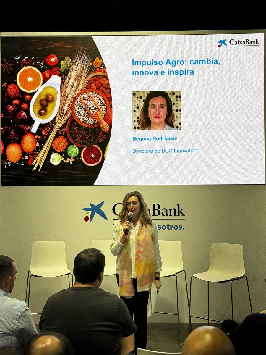bculinary's tweet image. ⚡️Hoy en @AlimentariaBCN @BegoRodriguezR, directora de #BCCInnovation, ha presentado las iniciativas #100jóvenestalentos e  #ImpulsoAgro (que desarrollamos con @AgroBank_CABK), que apuestan por el #talentojoven del sector gastronómico.