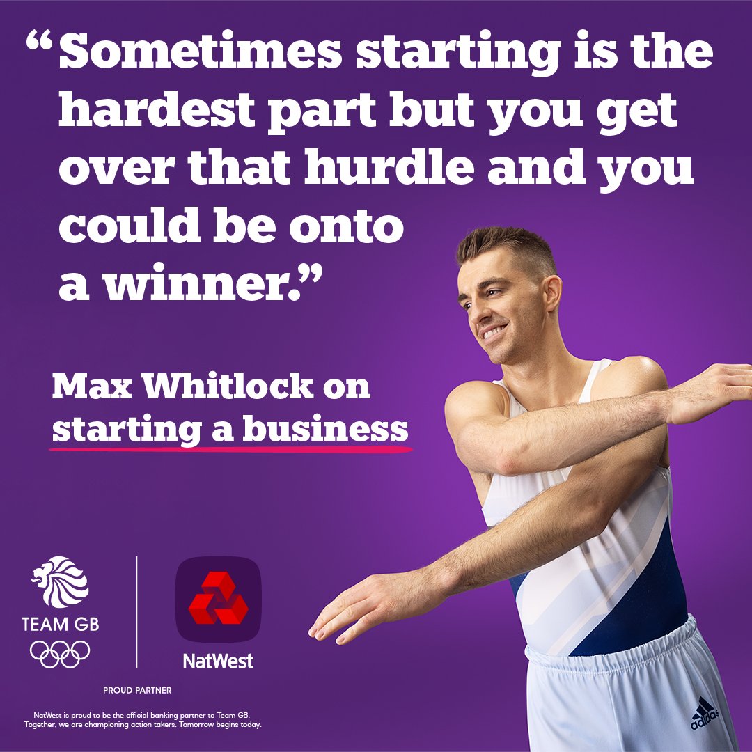 Beyond the Podium: check out the first in our new series of Team GB videos. First up, Max Whitlock talks about how he started and grew his business, while still competing as one of the world's top gymnasts. natwest.com/business/insig…