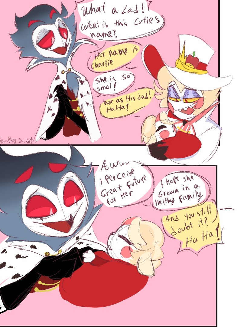 Lucifer never changes Also a lil bit of stolas and Lu interaction