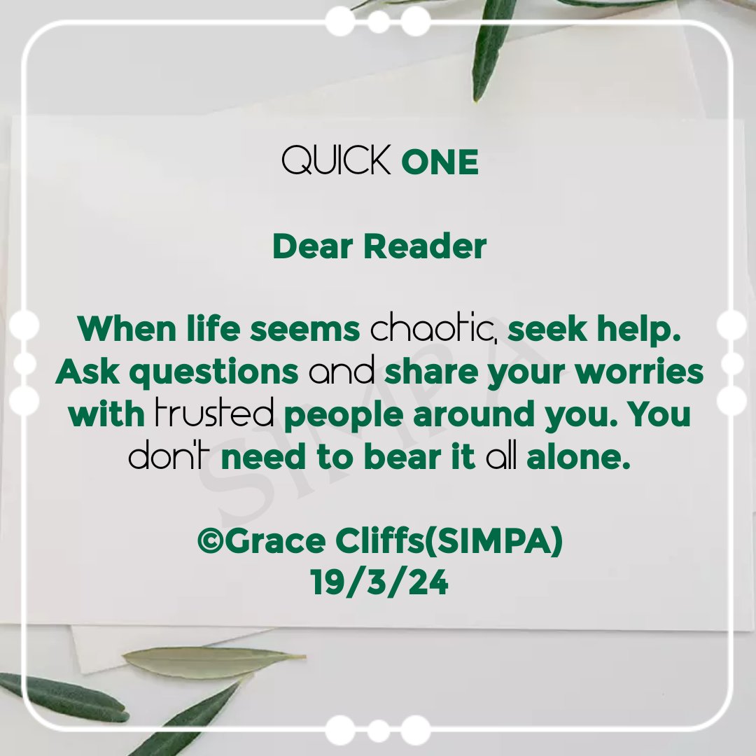 grace_cliffs's tweet photo. #quickone #simpa #tuesdaymotivation https://t.co/MKkPPCi026