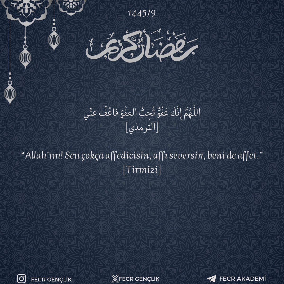 FecrGenclik's tweet photo. 9 Ramazan 1445 https://t.co/gSigME1QFn