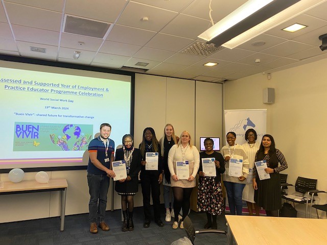 Celebrating our ASYE achievements on World Social Work Day.