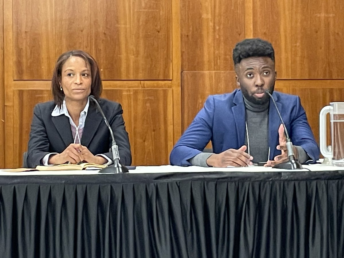 “Justice is the missing center” - Pedro Henriques da Silva  of the <a href="/SierraClub/">Sierra Club</a> Foundation talks about the necessity for centering a #JustTransition in the move to a green energy future. #ICCRConf24 <a href="/WoodenStirrups/">Christina Herman</a>