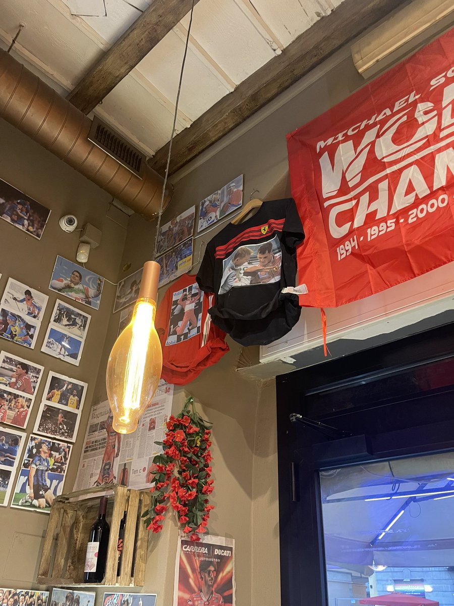 went to a normal sports bar in italy