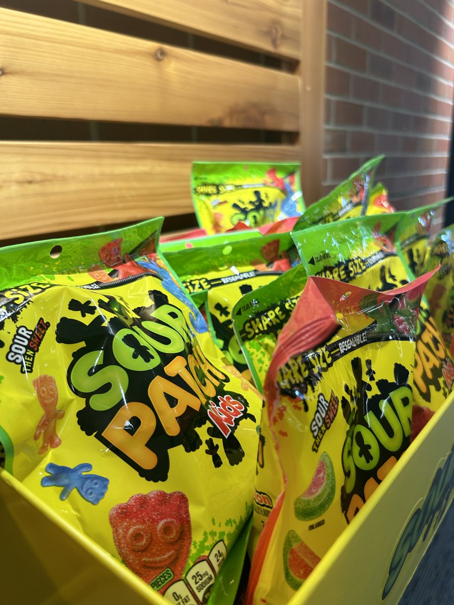 sdstatedining's tweet photo. The weather can be sour, but our giveaway is sweet!

Want to win this portable sour patch kid filled with all kinds of snacks? All you have to do is...
💙Drop a like
💛Share this post
💙Make sure you're following us
💛Comment where your favorite place is to eat on campus and why? https://t.co/Rs0NUcnDZT