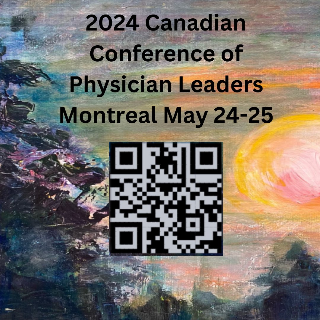 Register for the 2024 Canadian Conference of Physician Leaders, in Montreal, May 24-25. ⁠ ⁠ This year's theme - Healthcare & Climate Change Adaptation. Scenario planning to craft, collaborative, system level responses to climate crisis impacts. physicianleadershipconference.com/pre-conference…