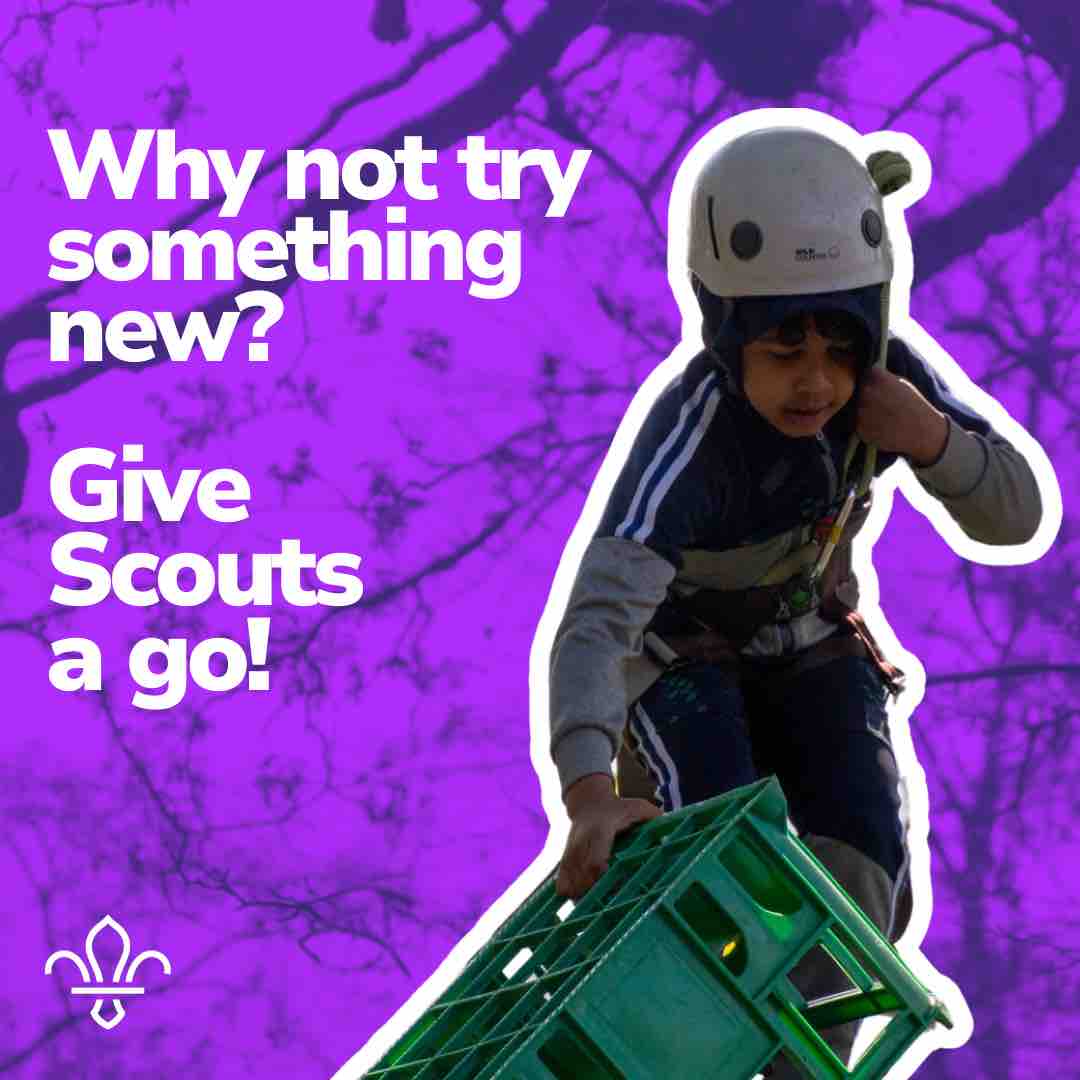 Why not try something new? Does your child want to get stuck in with a new hobby, maybe see if they enjoy it? Give Scouts a go! Find your nearest Group and sign up 👉 blackpoolscouts.org.uk/join