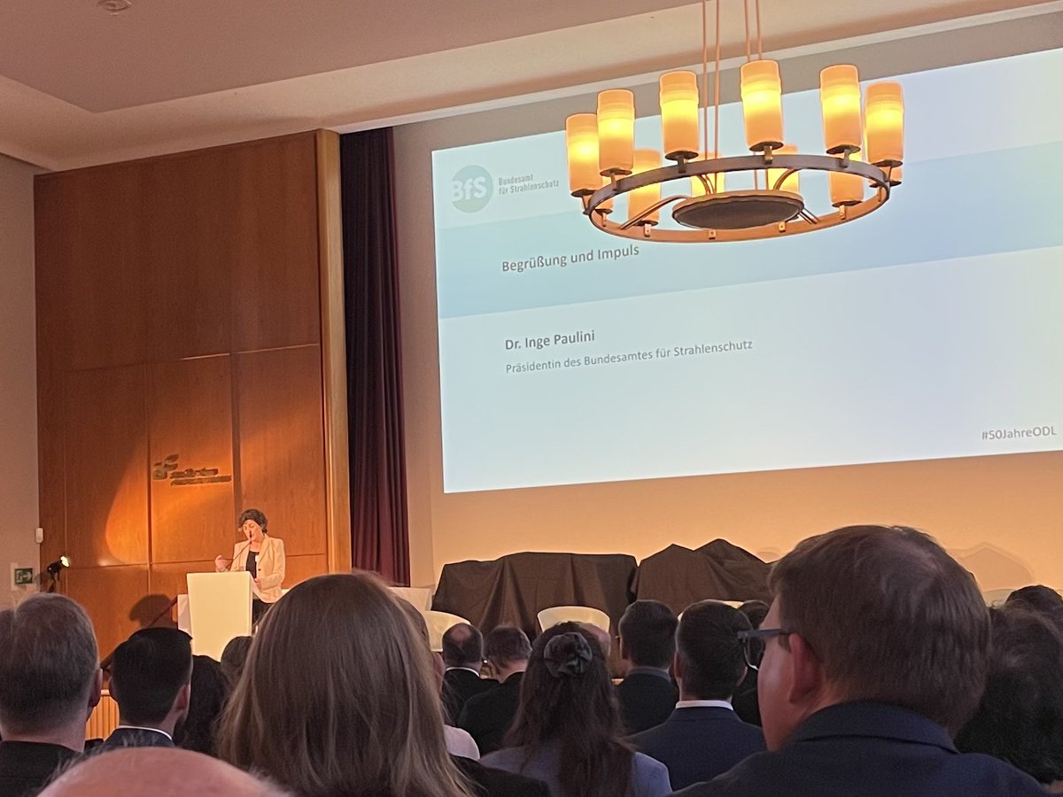 Patrick Meschenmoser (@meshandmoser) on Twitter photo Das Bundesamt für <a href="/strahlenschutz/">Bundesamt für Strahlenschutz</a> feiert #50JahreODL-Messnetz. Es besteht aus >1700 Sonden und informiert 24/7 über die radiologische Lage im Land. Für den Notfallschutz, der viele Unsicherheiten zu berücksichtigen hat, eine große Quelle der Sicherheit. Danke für die Einladung! Das Bundesamt für <a href="/strahlenschutz/">Bundesamt für Strahlenschutz</a> feiert #50JahreODL-Messnetz. Es besteht aus >1700 Sonden und informiert 24/7 über die radiologische Lage im Land. Für den Notfallschutz, der viele Unsicherheiten zu berücksichtigen hat, eine große Quelle der Sicherheit. Danke für die Einladung!