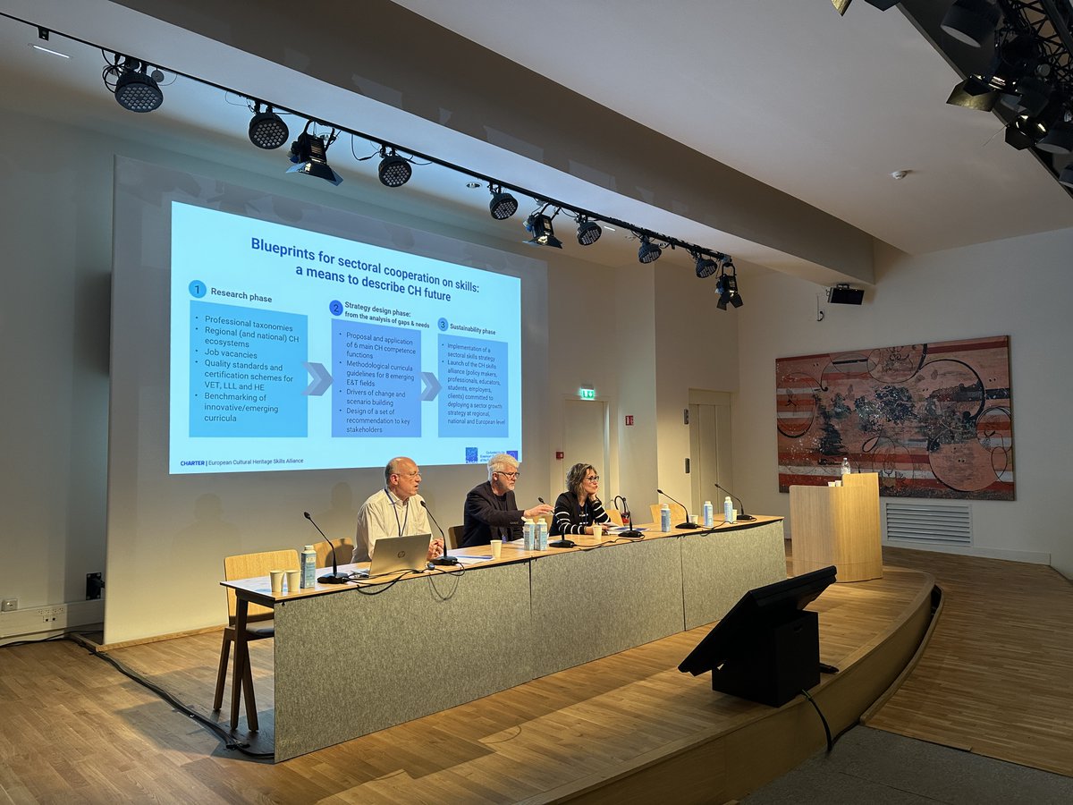 🔵Our #CharterAllianceEU 2024 Paris Conference comes to an end! 🙏We thank all participants and speakers engaged in discussing and sharing their views with us! 👉Closing our day, we presented our draft recommendations, and Mariachiara Esposito (DG-EAC) shared final remarks!